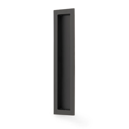 Rectangular flush pull