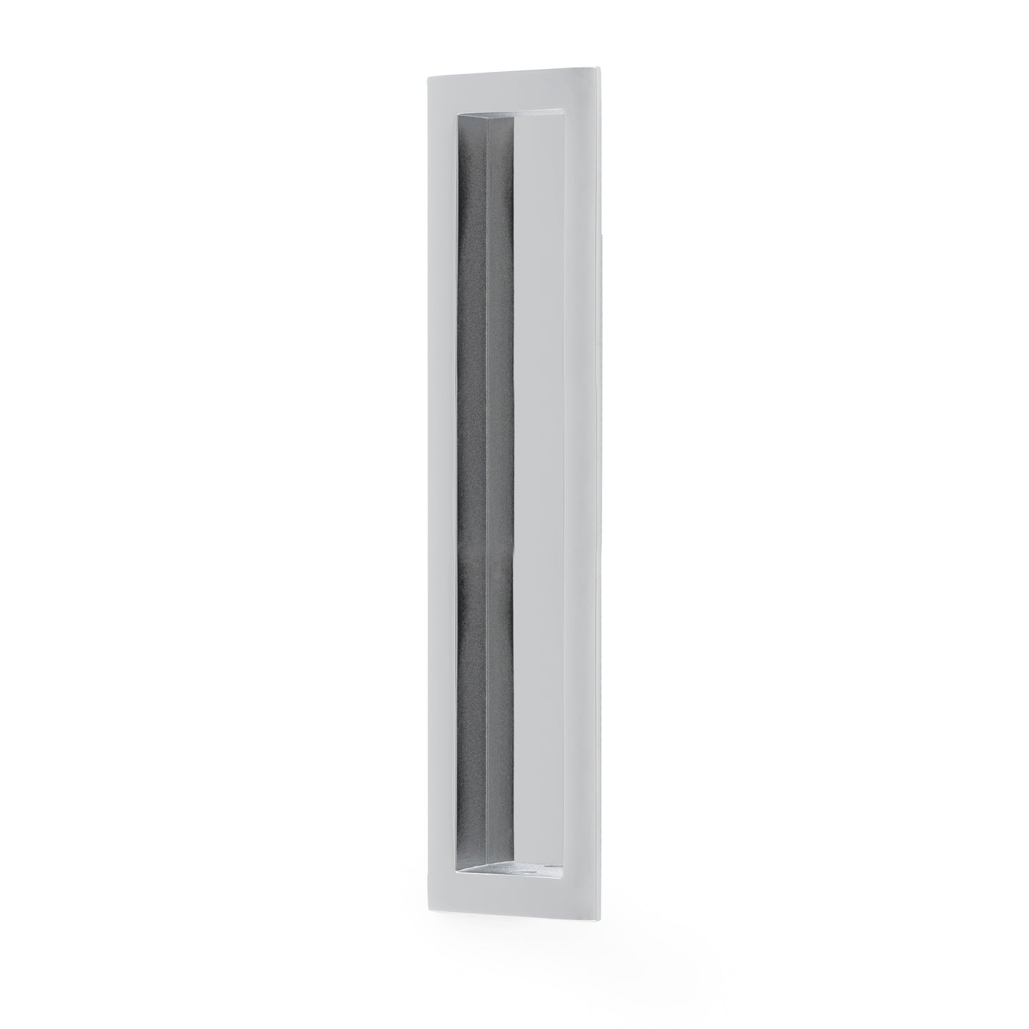 Rectangular flush pull