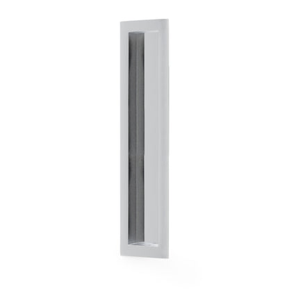 Rectangular flush pull