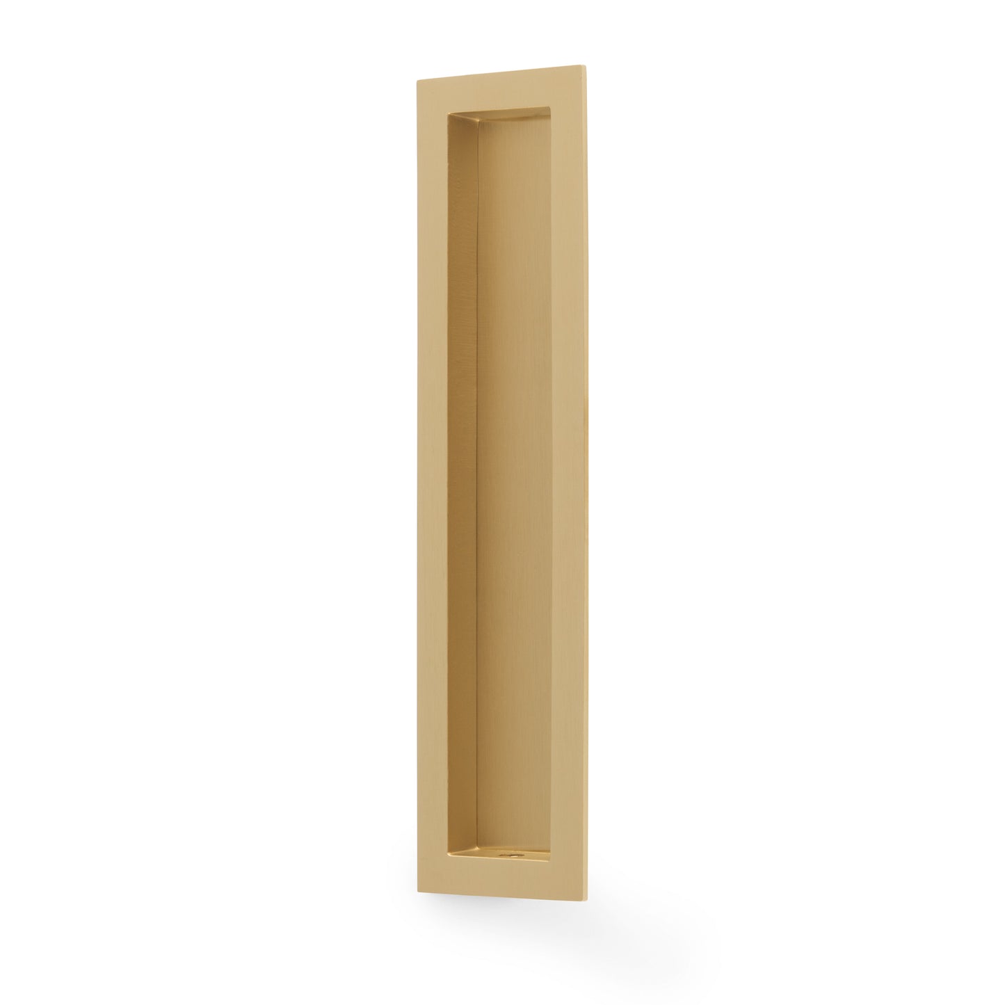 Rectangular flush pull