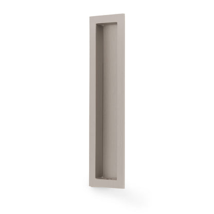 Rectangular flush pull
