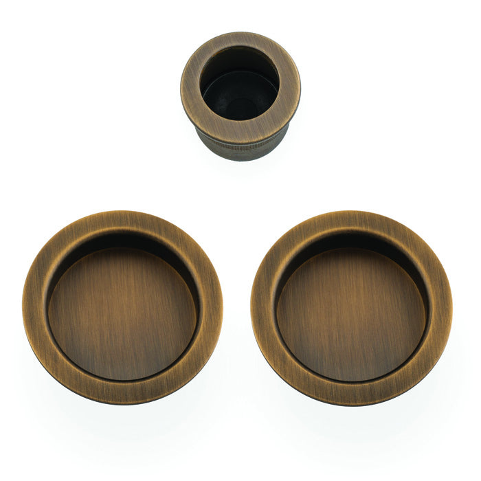 Sliding door pull kit