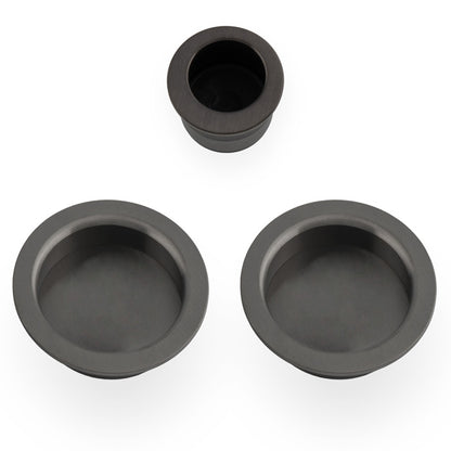 Sliding door pull kit