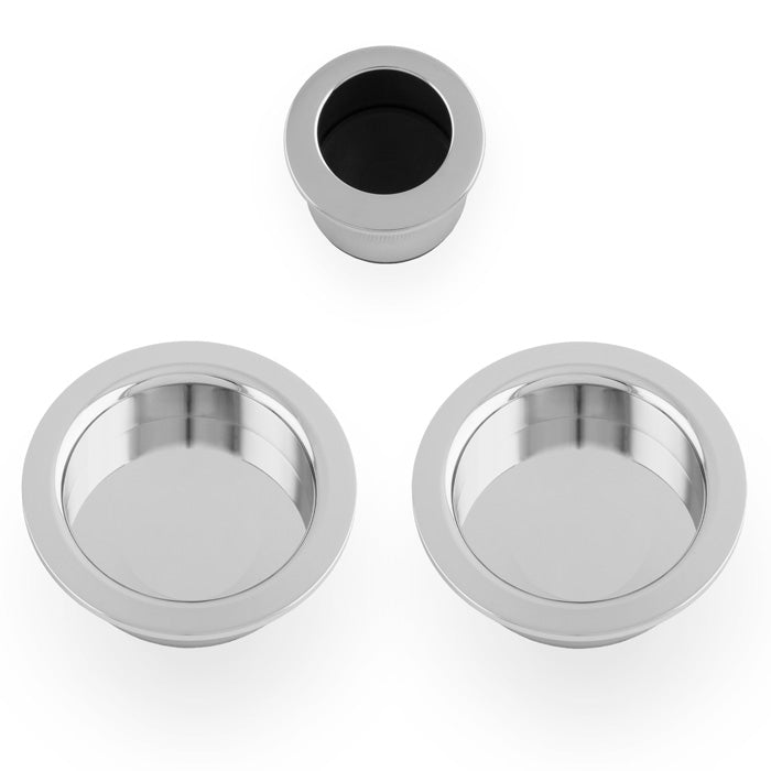 Sliding door pull kit