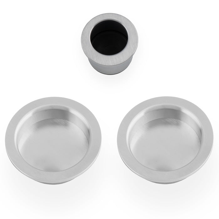 Sliding door pull kit