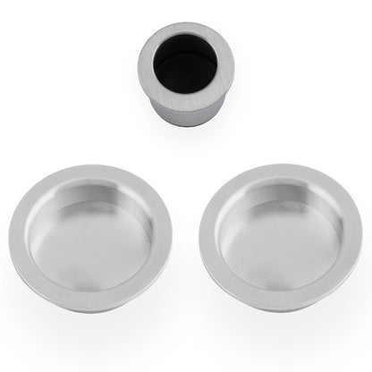 Sliding door pull kit