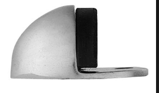 Oval Floor Mounted Door Stop