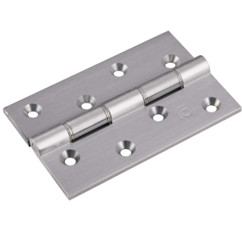 Double Stainless Steel Washered Brass Butt Hinge