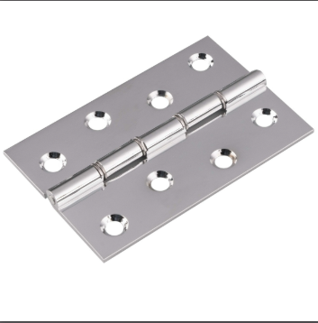 Double Steel Washered Brass Butt Hinge
