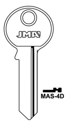 MAS-4D Master 6 Pin Copy Blank