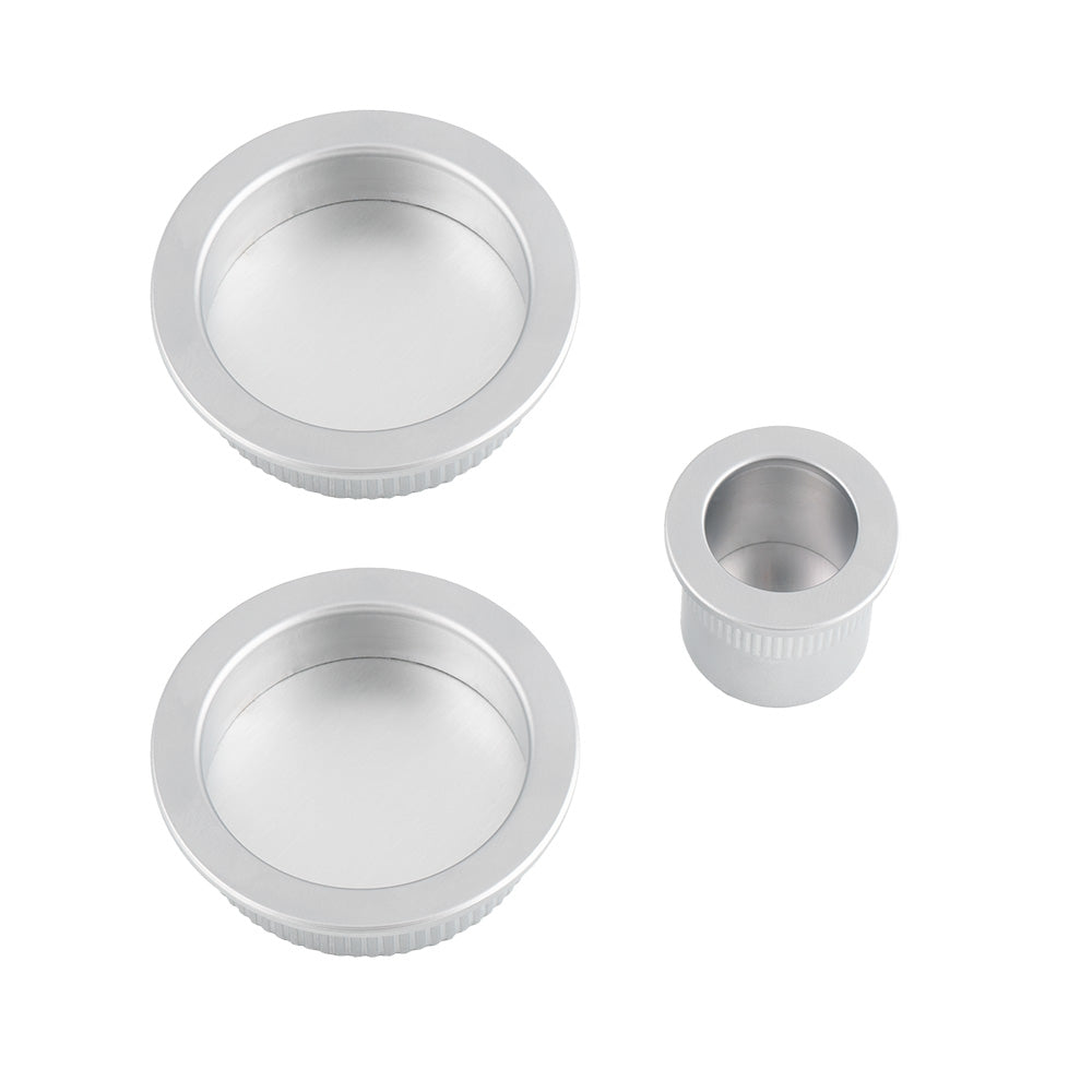 Sliding Door Pull Kit - Satin Chrome
