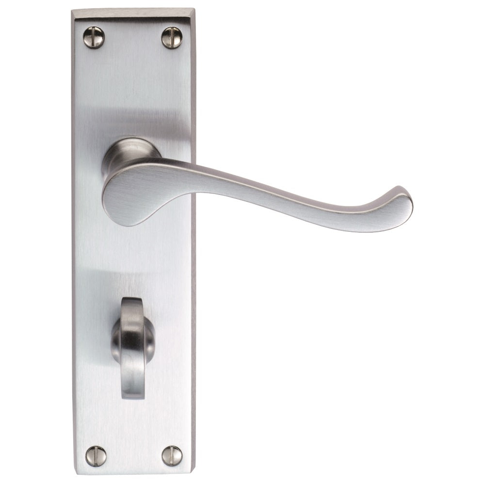 Victorian Scroll Lever on Backplate