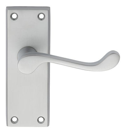 Contract Victorian Scroll Lever on Backplate