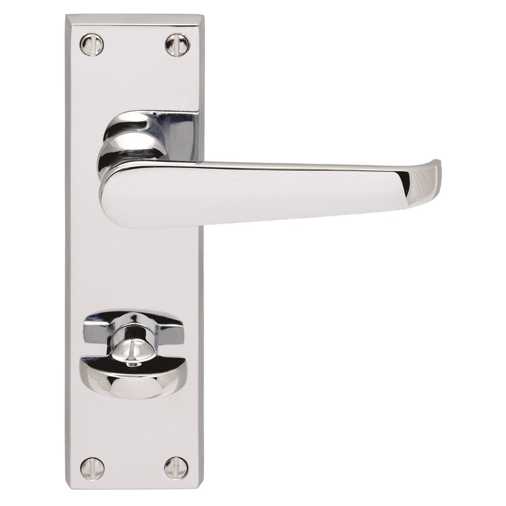 Victorian Lever on Backplate