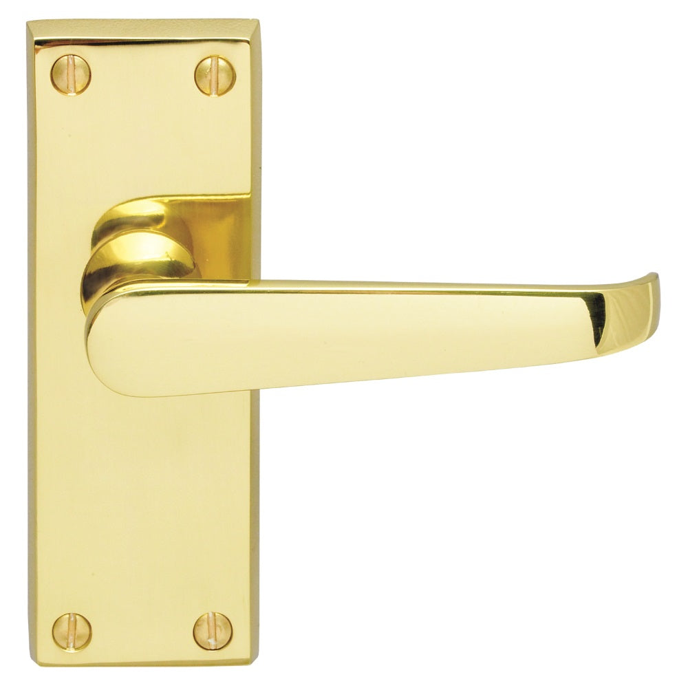 Victorian Lever on Backplate