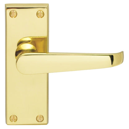 Victorian Lever on Backplate