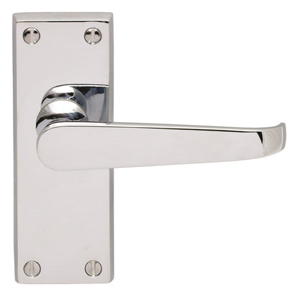 Victorian Lever on Backplate