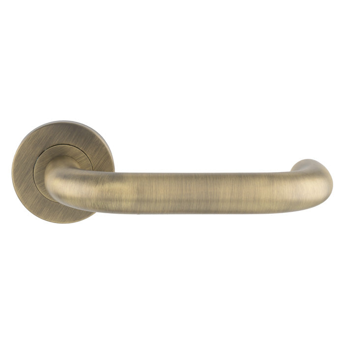 Grade 304 Nera 19mm Safety Lever on Sprung Push-on Round Rose