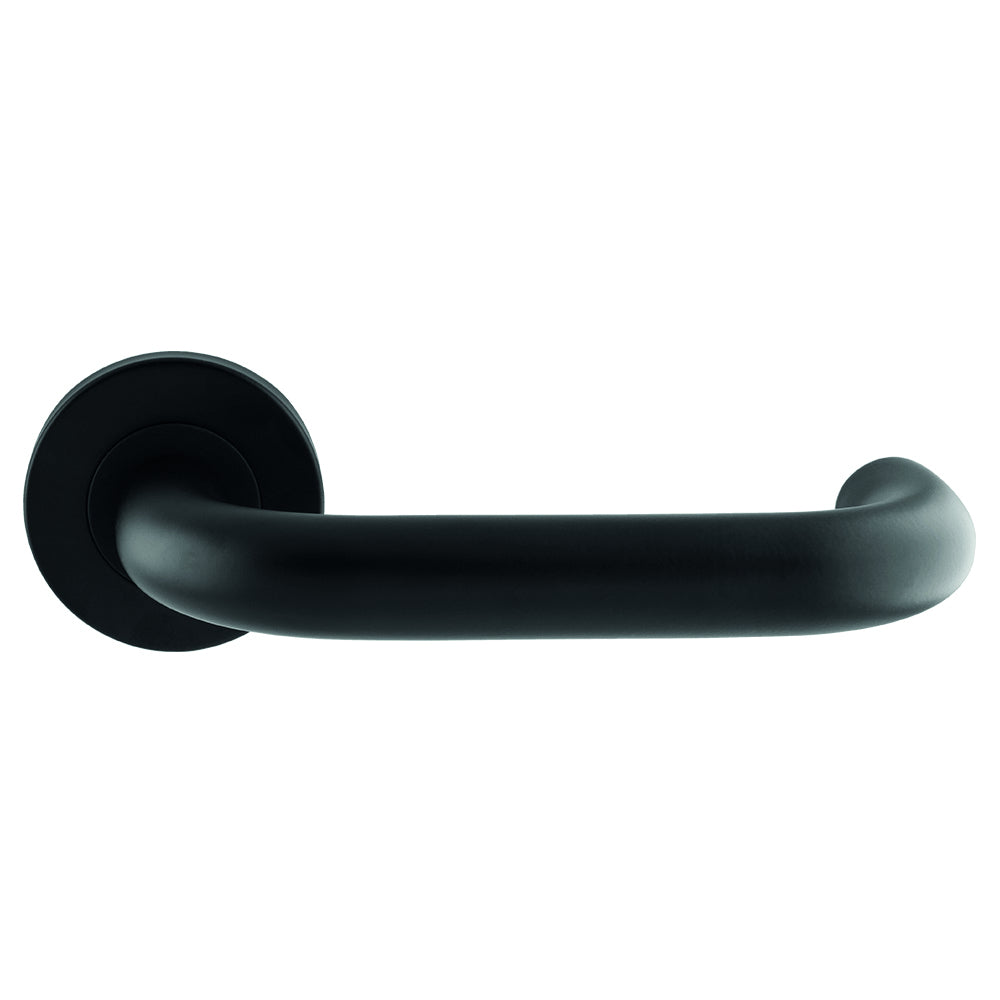 Grade 304 Nera 19mm Safety Lever on Sprung Push-on Round Rose