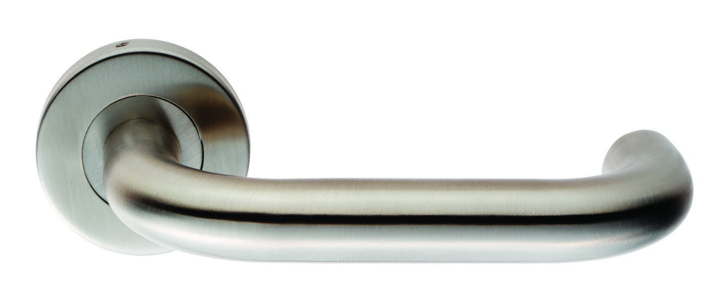 Grade 304 Nera 19mm Safety Lever on Sprung Push-on Round Rose