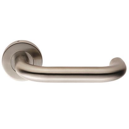 Nera 22mm Safety Lever on Sprung Push-on Round Rose