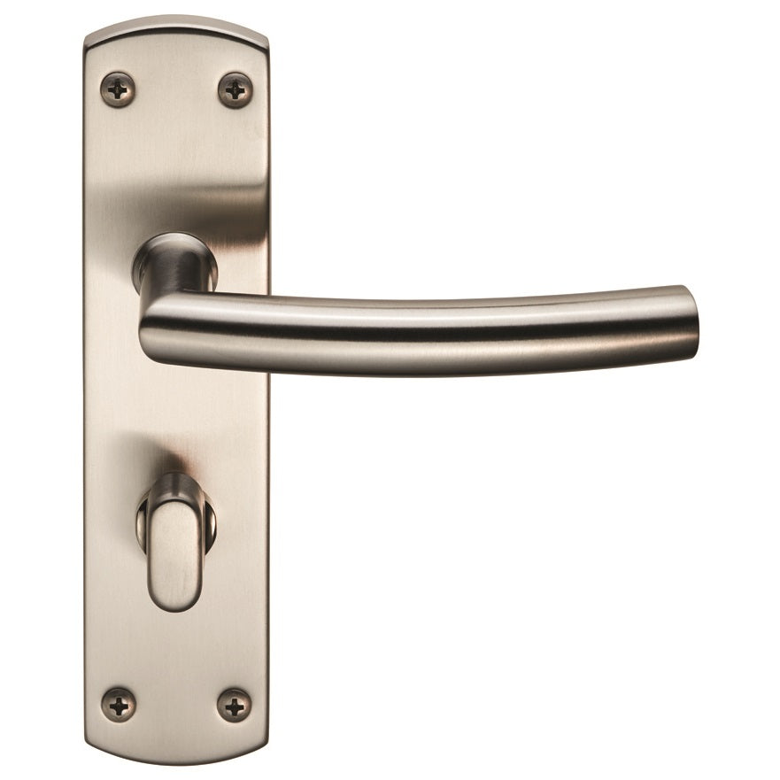 Residential Arched Lever on Backplate