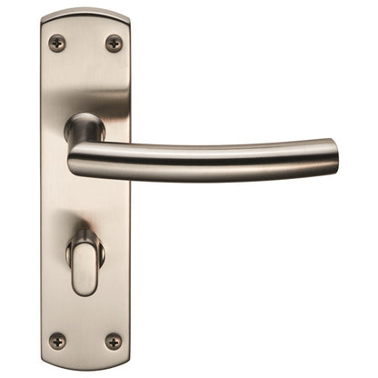 Residential Arched Lever on Backplate