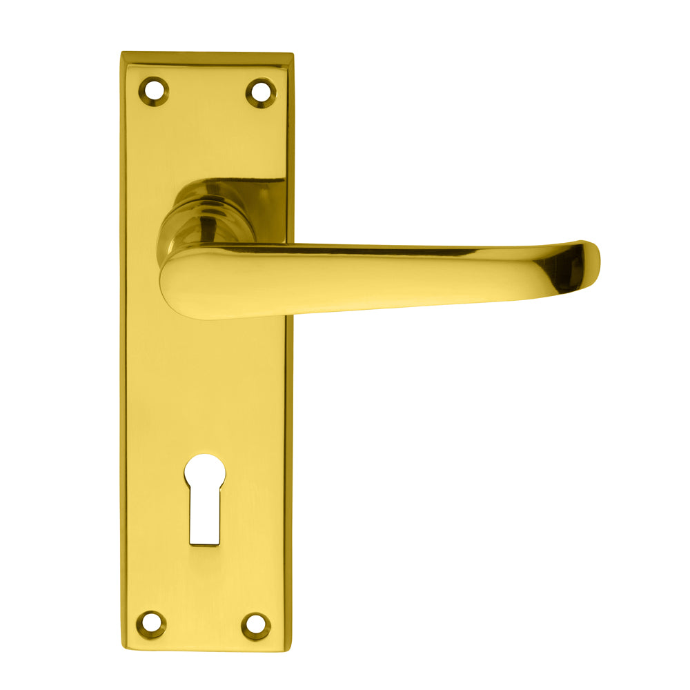 Victorian Ascot Lever on Backplate