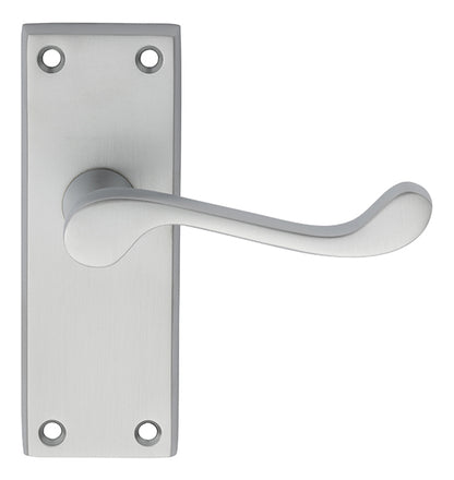 Victorian Scroll Lever on Backplate