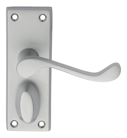 Victorian Scroll Lever on Backplate