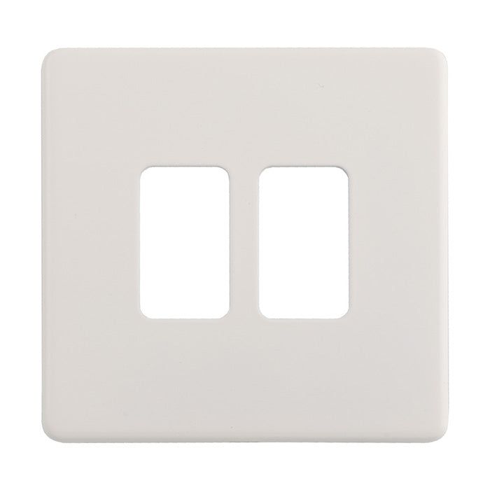 Enhance White Grid Plates