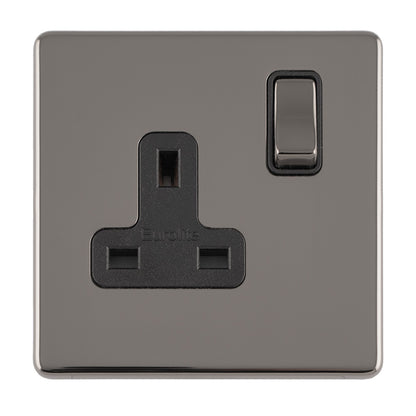 Concealed 3mm 1 Gang Socket