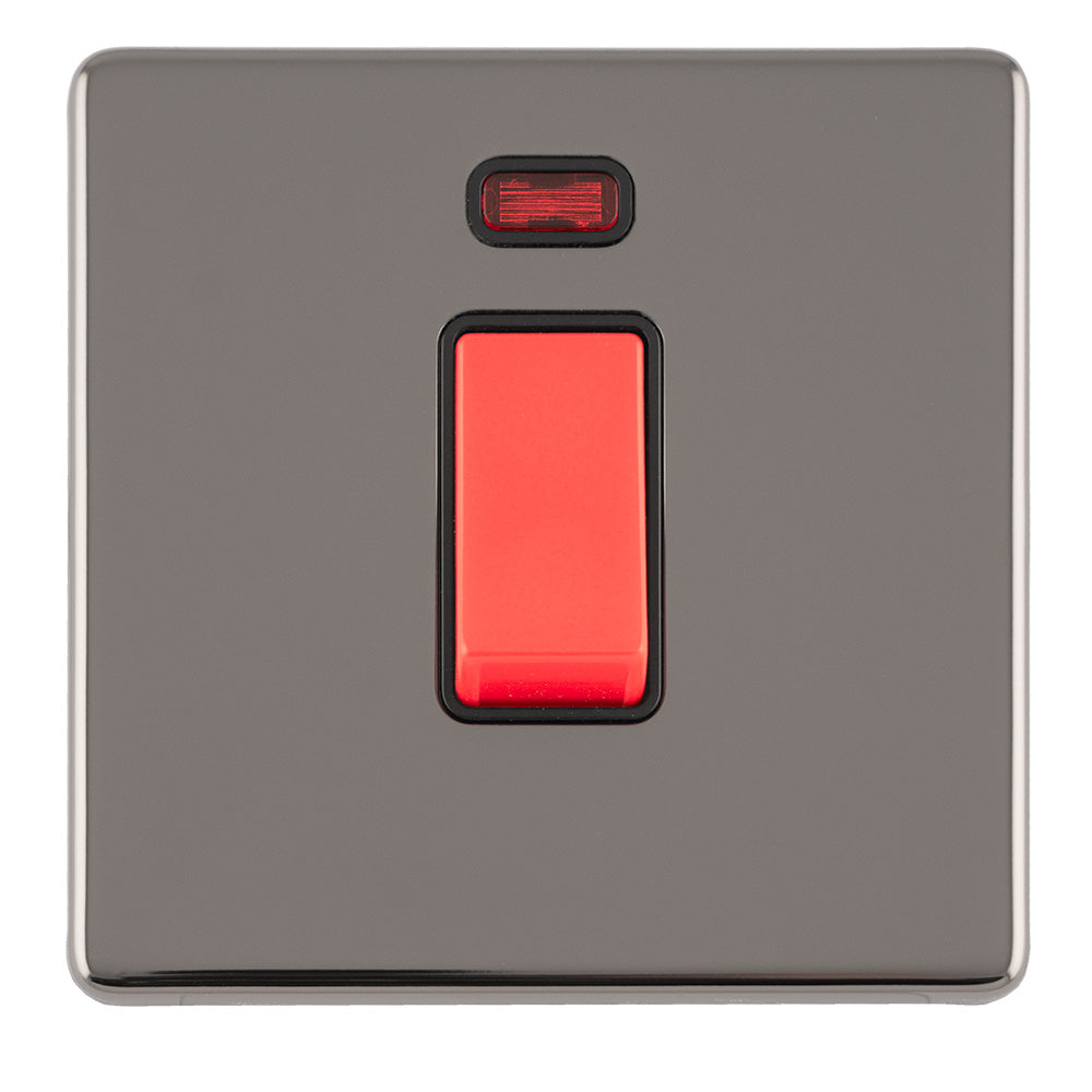 Concealed 3mm 45Amp Switch with Neon Indicator