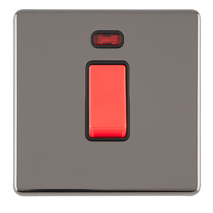 Concealed 3mm 45Amp Switch with Neon Indicator