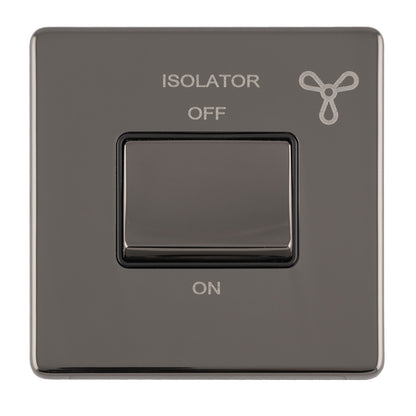 Concealed 3mm Fan Isolator Switch