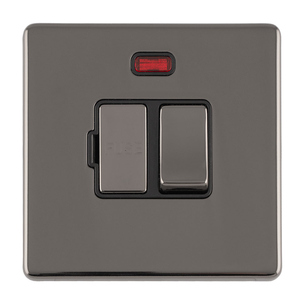 Concealed 3mm Switched Fuse Spur With Neon Indicator