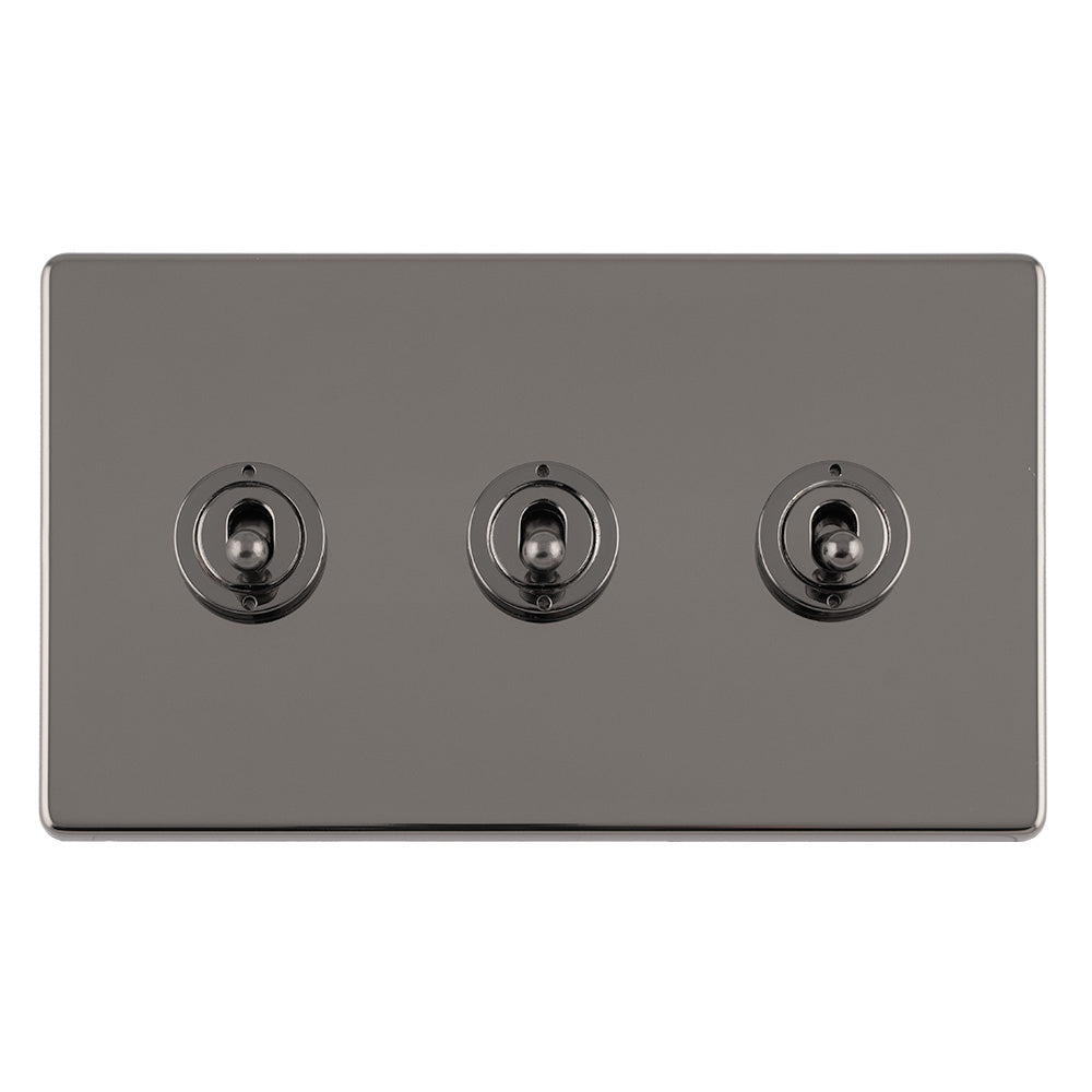 Concealed 3mm 1-4 Gang Toggle Switch