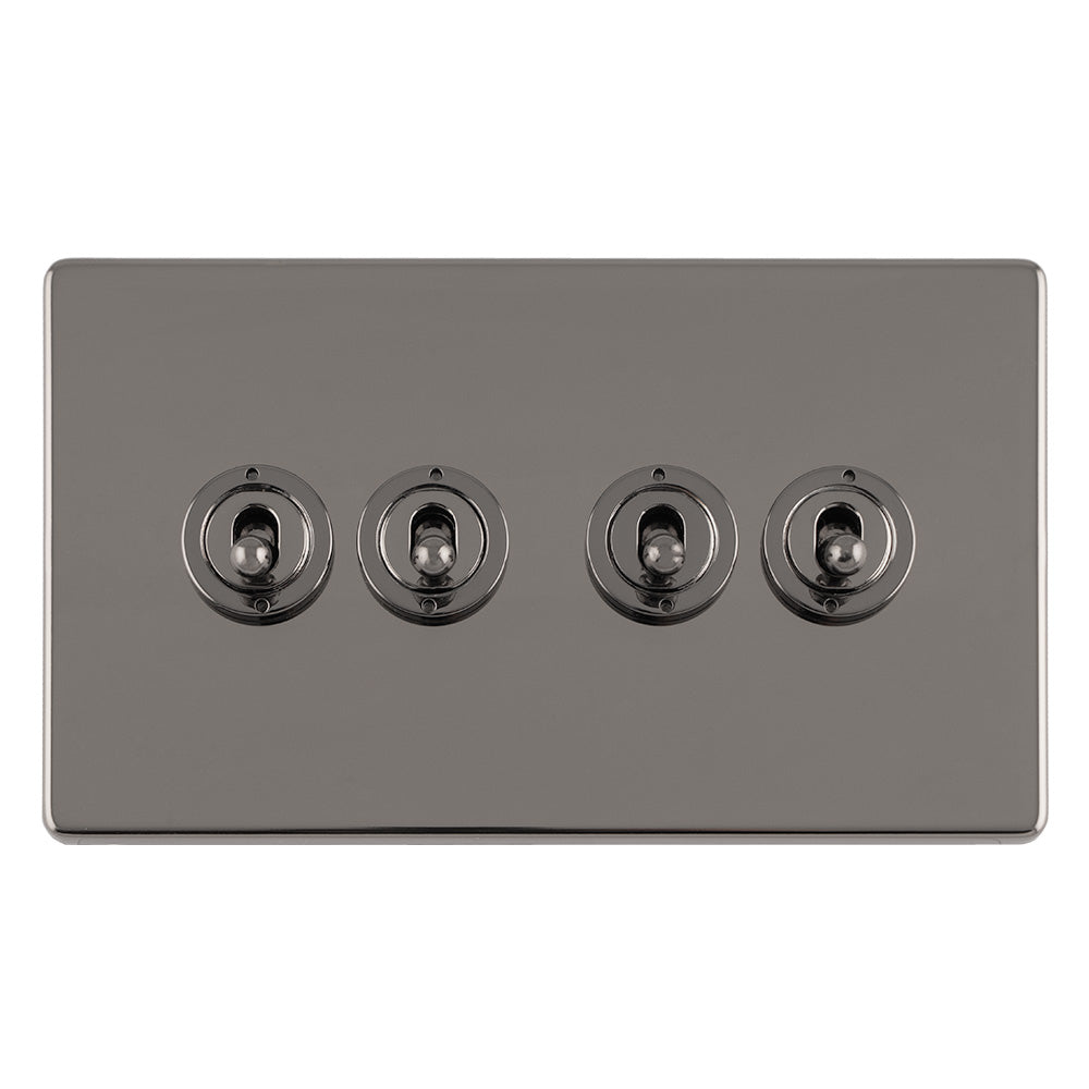 Concealed 3mm 1-4 Gang Toggle Switch