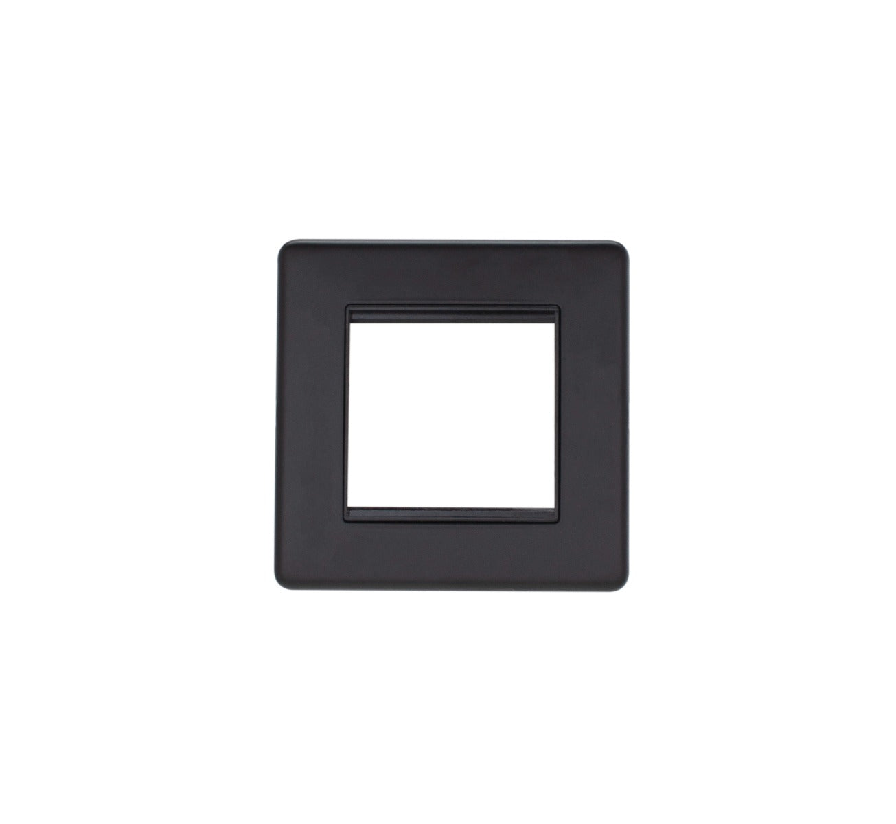 Concealed 3mm 2 Gang Module Frame