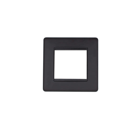 Concealed 3mm 2 Gang Module Frame