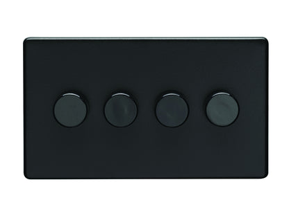 Concealed 3mm 1-4 Gang Dimmer - LED