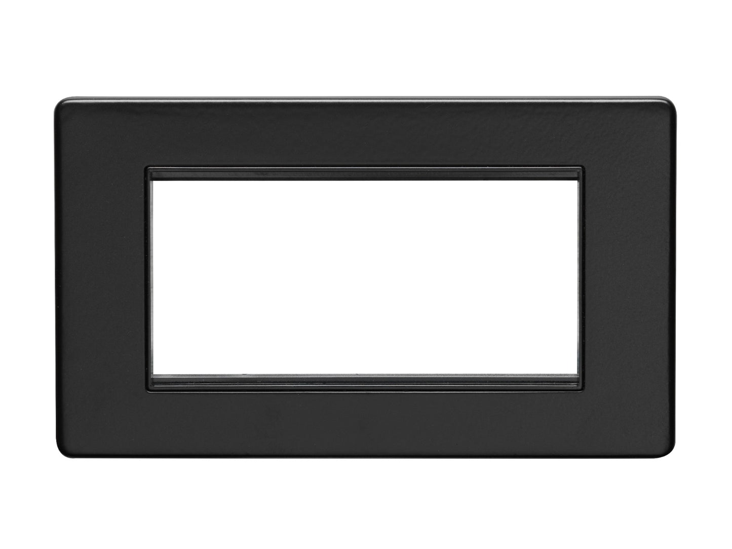 Concealed 3mm 4 Gang Module Frame
