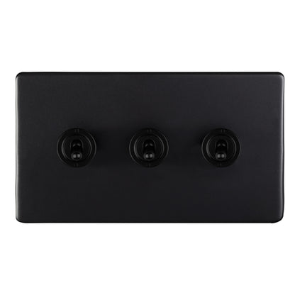 Concealed 3mm 1-4 Gang Toggle Switch