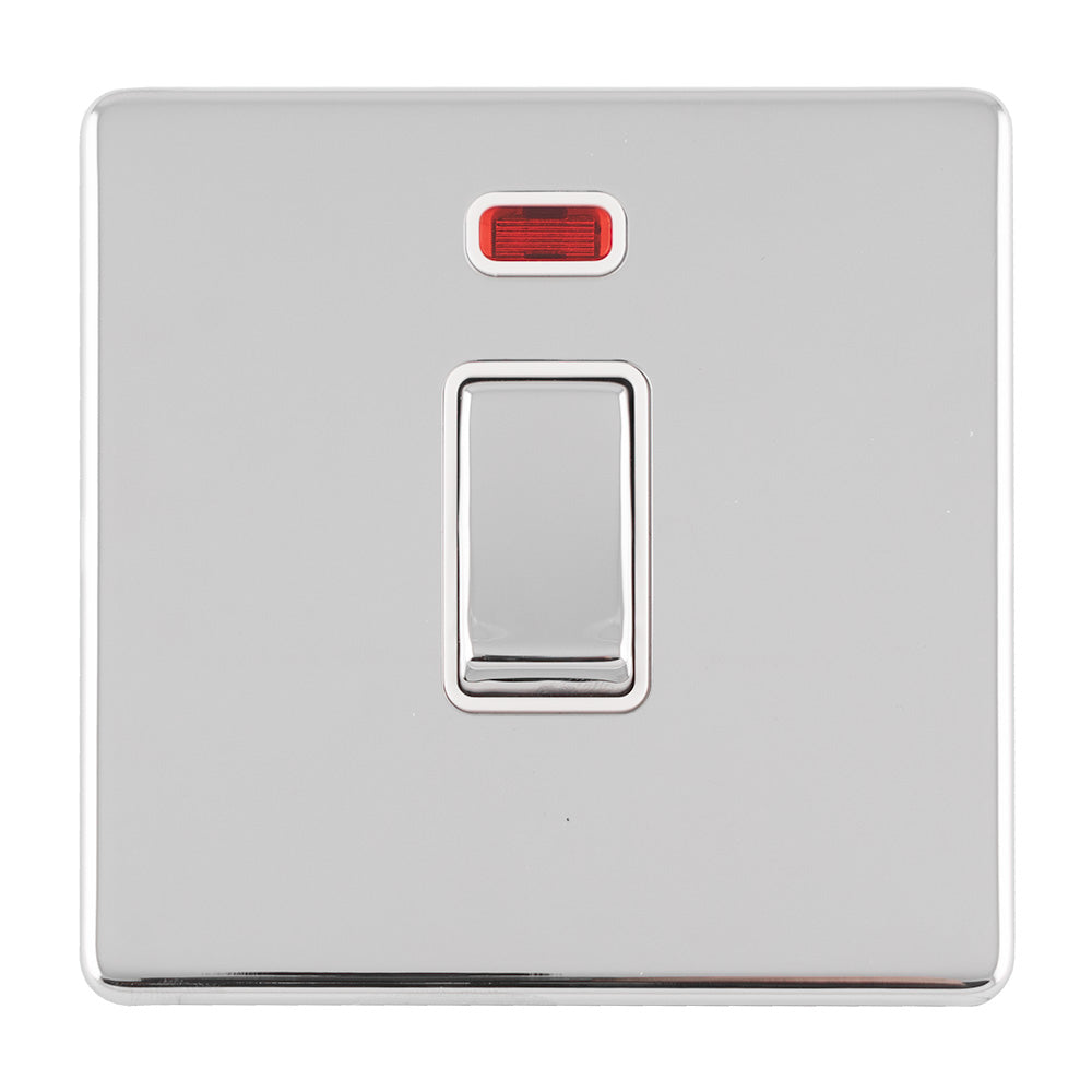 Concealed 3mm 20Amp Switch with Neon Indicator
