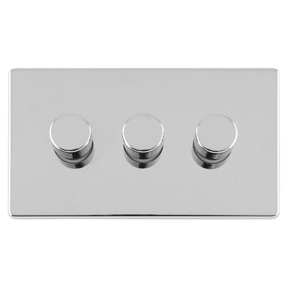 Concealed 3mm 1-4 Gang Dimmer - LED