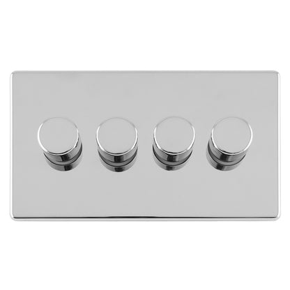 Concealed 3mm 1-4 Gang Dimmer - LED