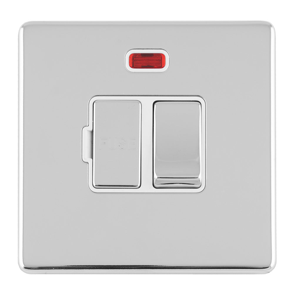 Concealed 3mm Switched Fuse Spur With Neon Indicator