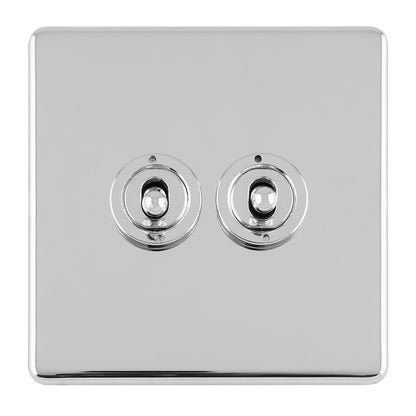 Concealed 3mm 1-4 Gang Toggle Switch