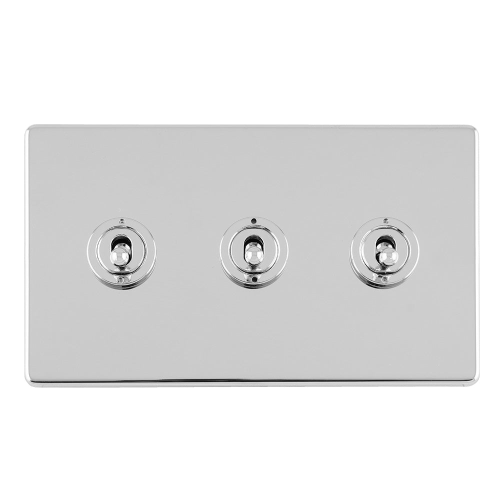 Concealed 3mm 1-4 Gang Toggle Switch