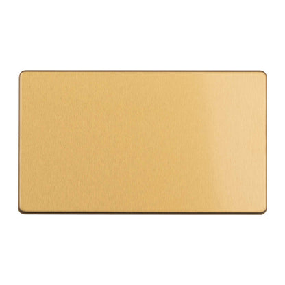 Concealed 3mm Double Blank Plate
